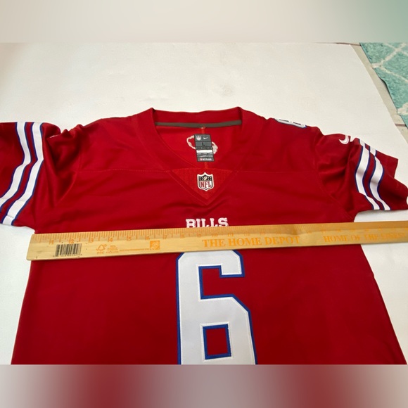 Nike Red Isaiah McKenzie Buffalo Bills Legend, color rush jersey Size L(14-16) - Picture 12 of 12